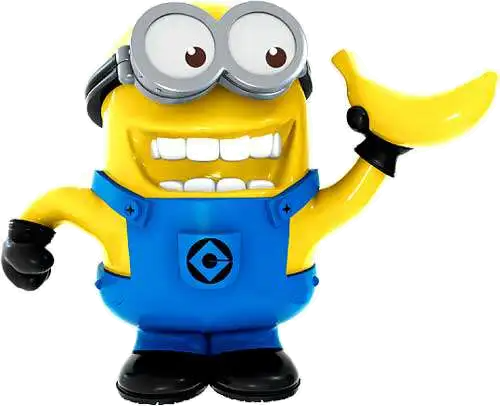 Minion pointing a banana at the spinner